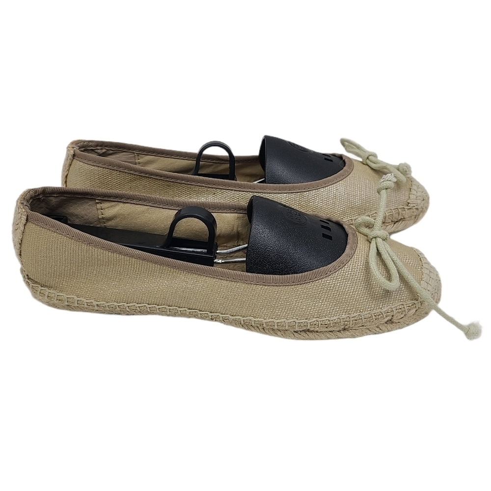 Steve Madden Luxe Jesi espadrille flats Gold‎ 7
